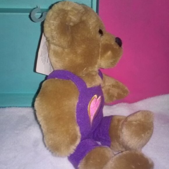 Halmark Kiss Kiss Bear Plush 10in Y2K - Picture 3 of 6